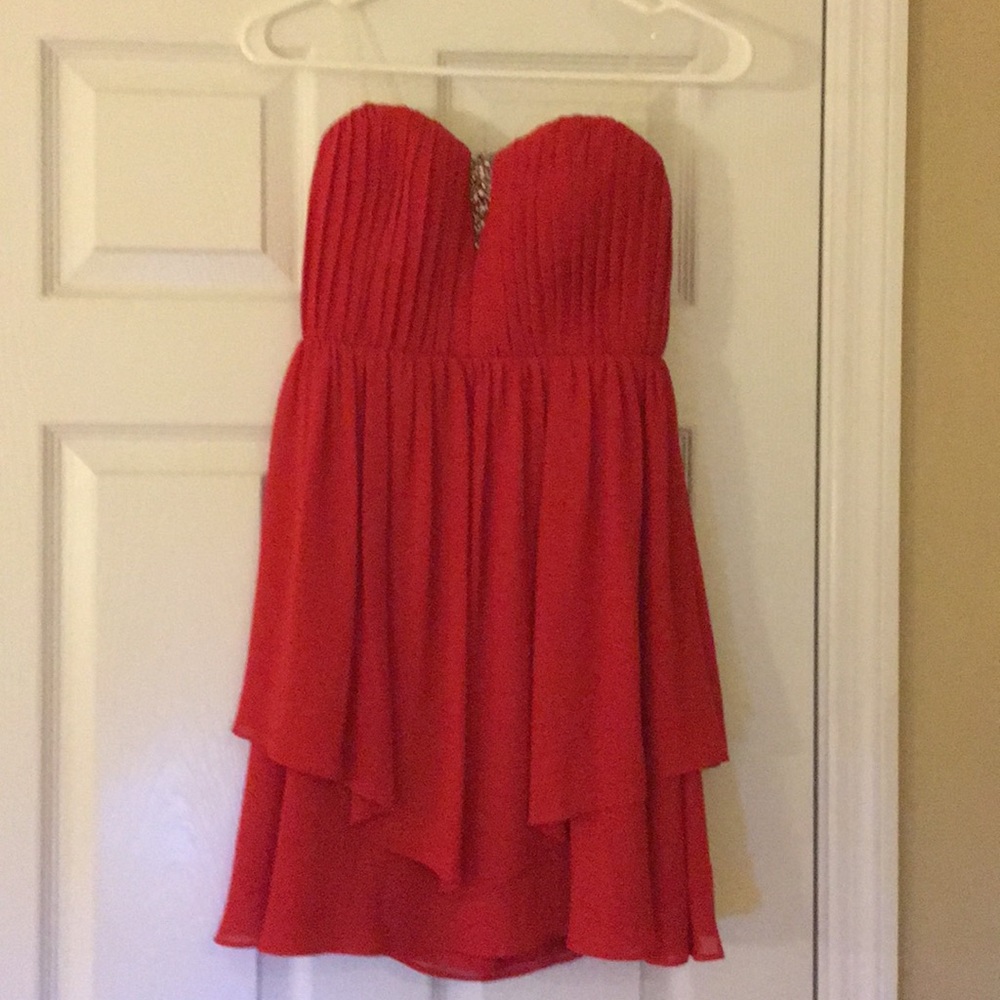 Red dress